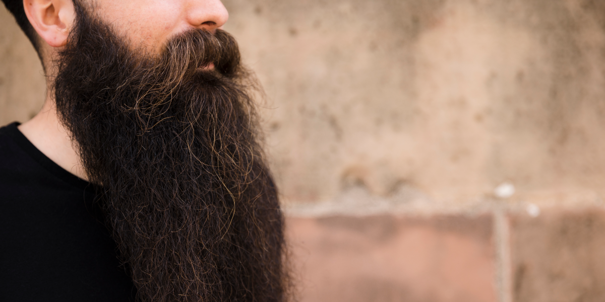 A man with a long beard