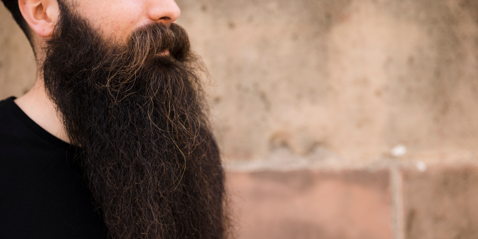 A man with a long beard
