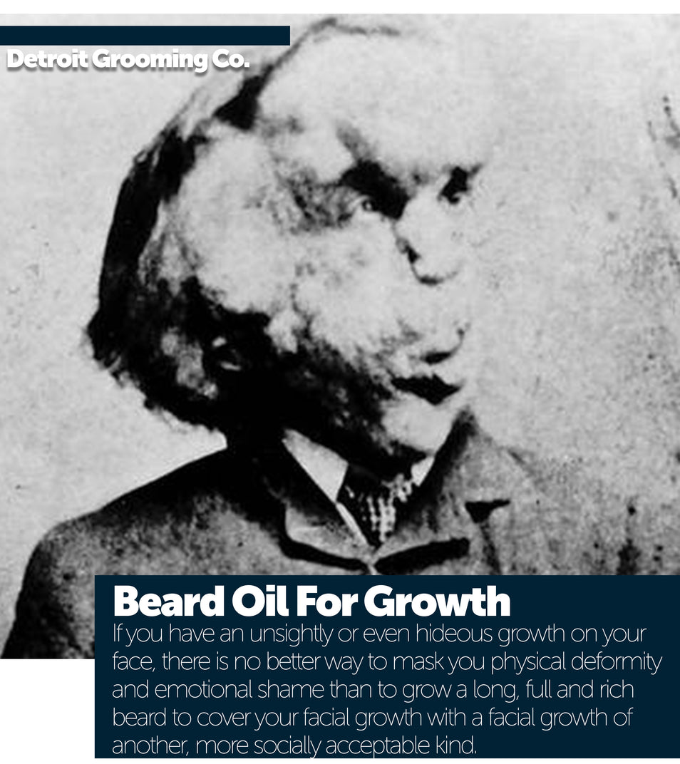 Beard oil for growth
