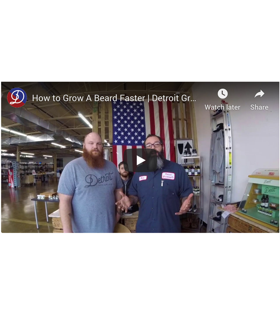 How To Grow A Beard Faster Video