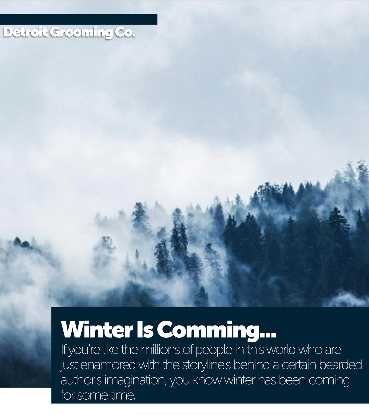Winter is Coming...