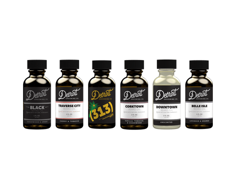Detroit Grooming Co. 6-Pack Vikings Kit Vikings Kit (6-Pack) - Assorted Beard Oil Combo