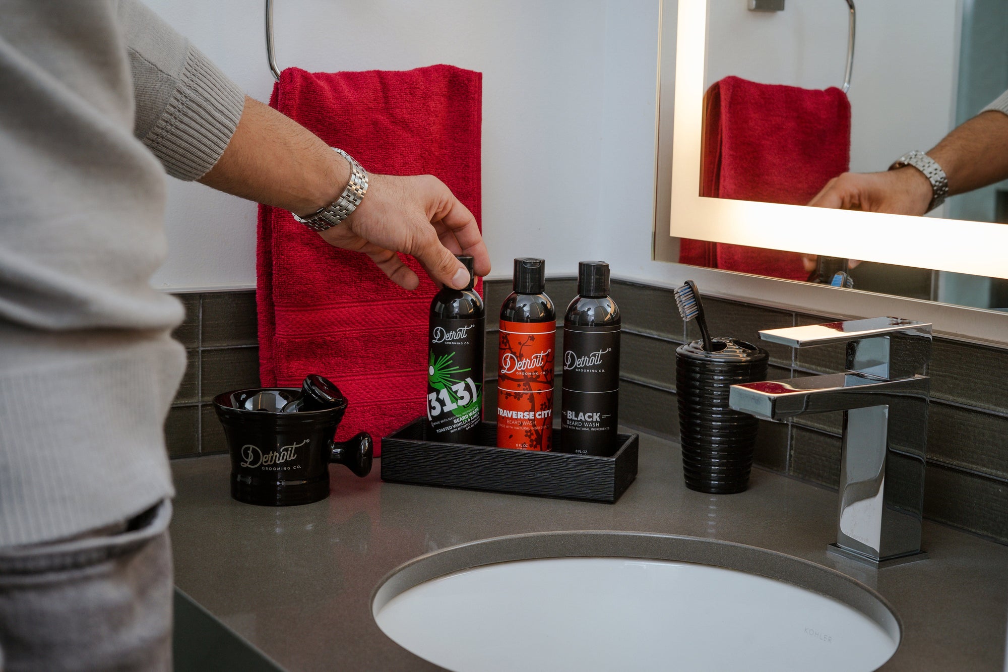 Detroit Grooming Co. Beard Washes and Conditioners Beard Wash