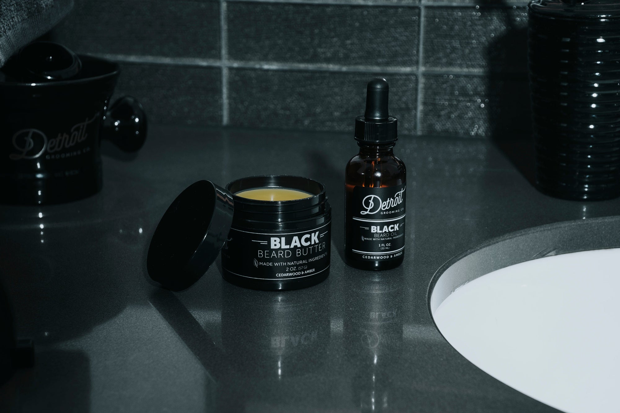 Detroit Grooming Co. Bundle Black Duo