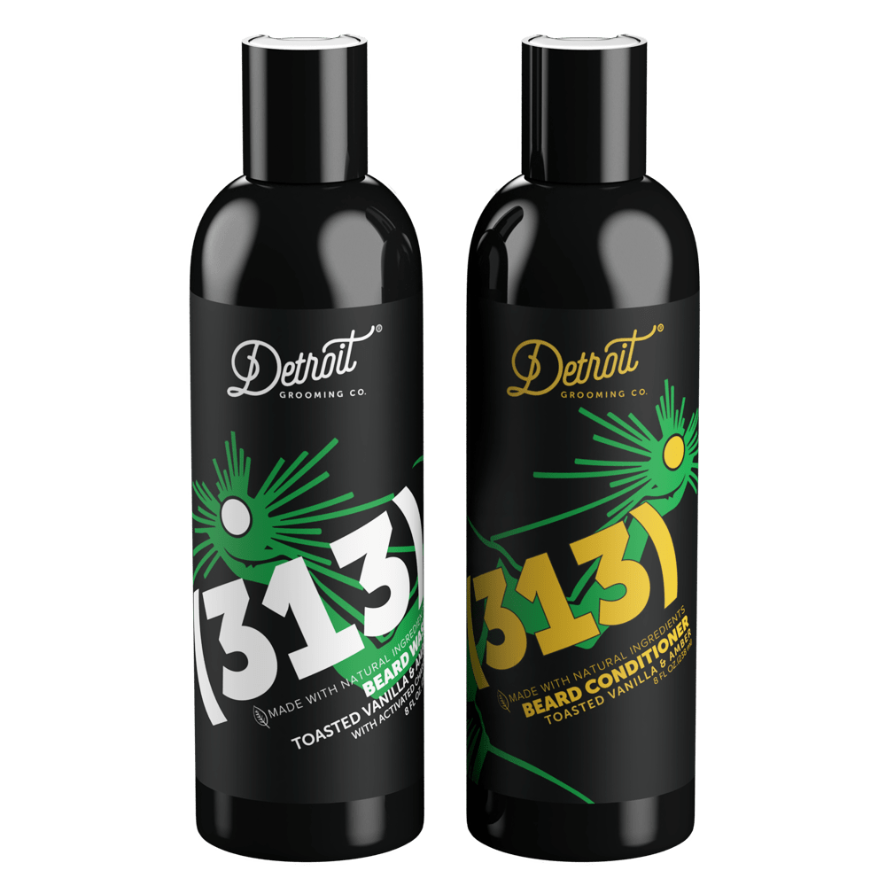 Detroit Grooming Co. Grooming Kit 313 Beard Pack - upsell
